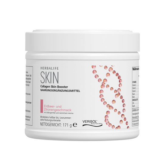 HERBALIFE - Collagen Skin Booster Ernährung für deine Haut Erdbeer - und Zitronengeschmack 171 g